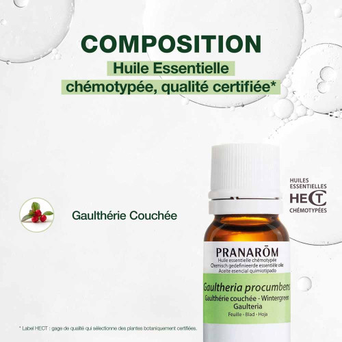 PRANAROM Gaulthérie Couchée 10ml - Soulage Articulations