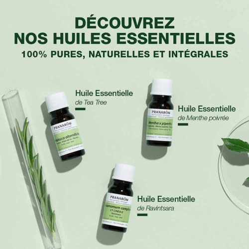 PRANAROM Lavande Vraie Bio 10ml - Huile Essentielle Pure et Naturelle