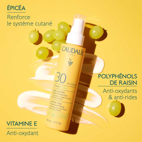 Vinosun Protect Spray Invisible Haute Protection SPF30 150 ml