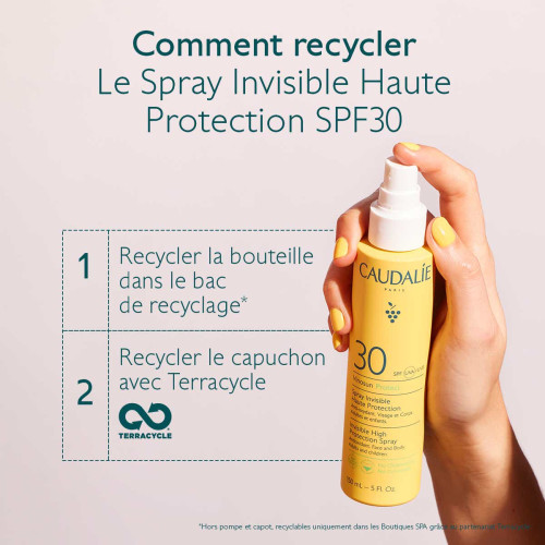 Vinosun Protect Spray Invisible Haute Protection SPF30 150 ml