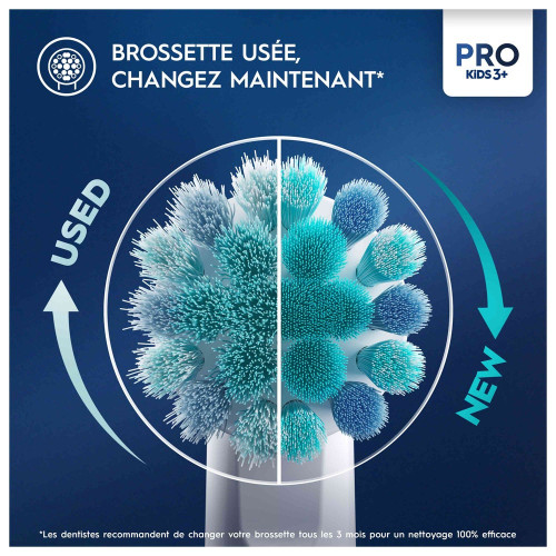 Vitality Pro Kids 3+ Princess Brosse à dents électrique Enfants