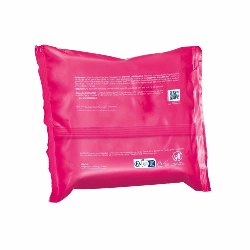 Bioderma Créaline H2O Lingettes 25 Nettoyage Doux et Efficace