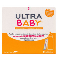 BIOCODEX Ultra Baby 14 Sticks - Soutien Nutritionnel pour Nouveau-nés