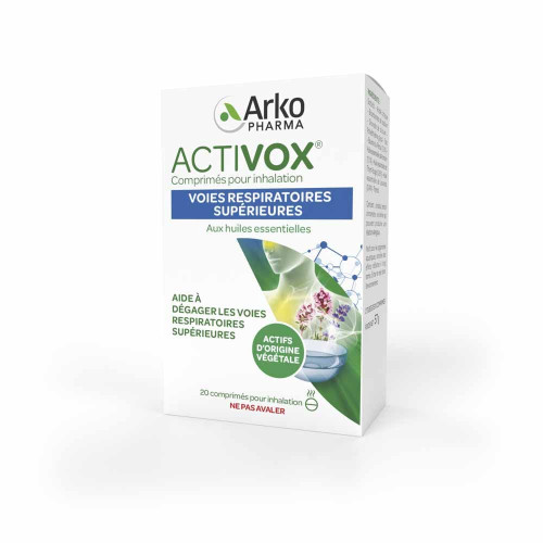 Arkopharma Activox Comprimés Inhalation | Libère voies respiratoires