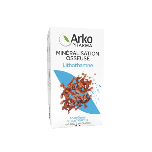 Arkogélules Lithothamne 45G - Renforcez vos os avec du calcium