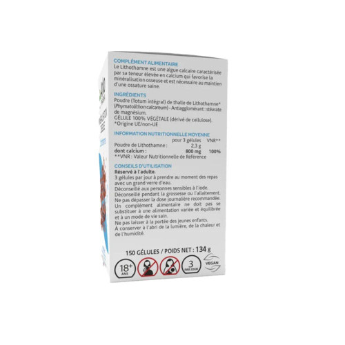 Arkogélules Lithothamne 45G - Renforcez vos os avec du calcium