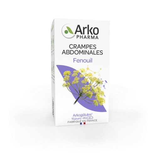 Arkopharma Arkogélules Fenouil 45 gélules - Digestion Facile