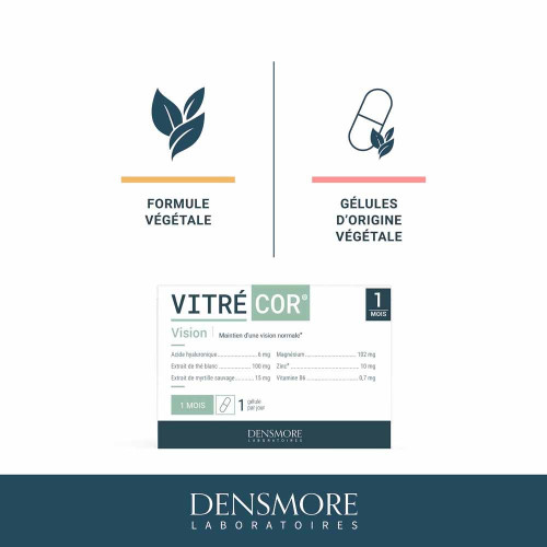 Densmore Vitrecor 30 Gélules - Lutte Mouches Volantes