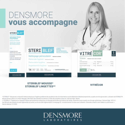 Densmore Vitrecor 30 Gélules - Lutte Mouches Volantes