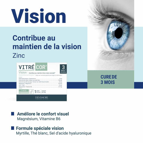 Densmore Vitrecor 90 Gélules - Lutte Mouches Volantes