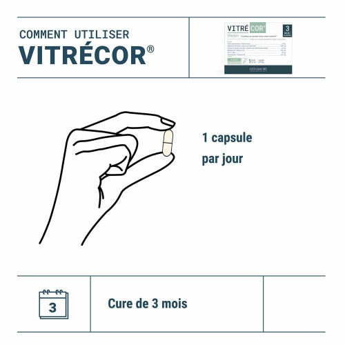 Densmore Vitrecor 90 Gélules - Lutte Mouches Volantes