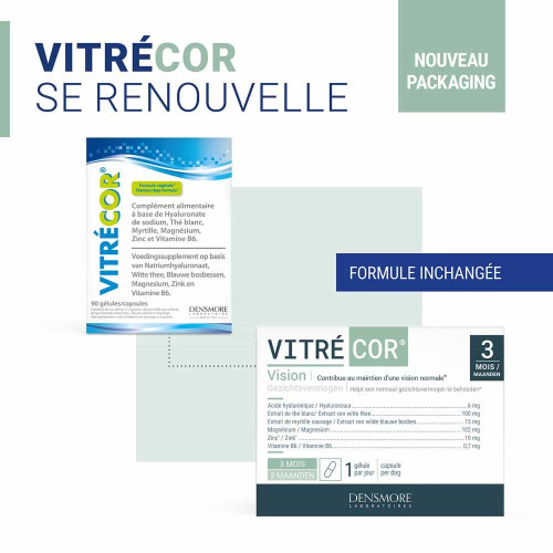 Densmore Vitrecor 90 Gélules - Lutte Mouches Volantes