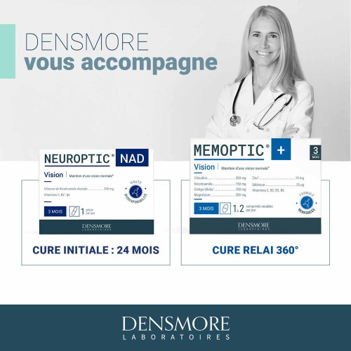 Memoptic 90 comprimés - Boostez Mémoire et Vision