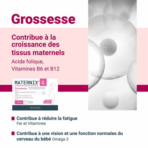 Densmore Maternix G 30 Capsules - Soutien Femme Enceinte