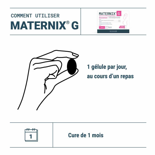 Densmore Maternix G 30 Capsules - Soutien Femme Enceinte