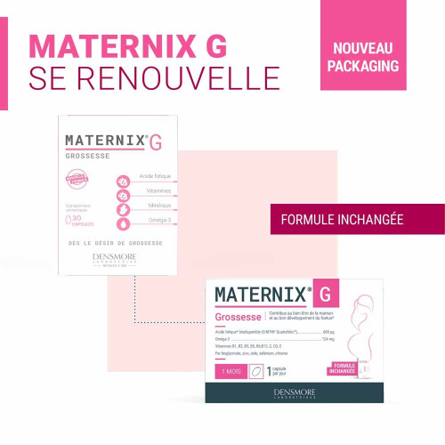 Densmore Maternix G 30 Capsules - Soutien Femme Enceinte