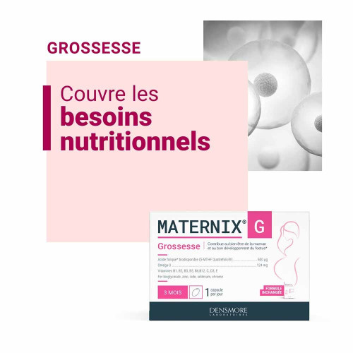 DENSMORE Maternix G Grossesse 90 Capsules - Boostez votre santé