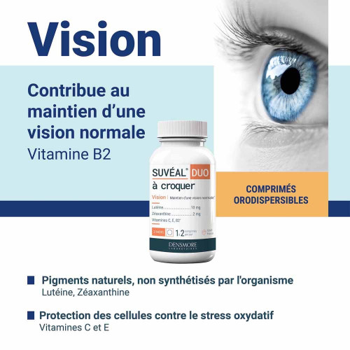 DENSMORE Suveal Duo 90 Comprimés - Vision Normale Quotidienne