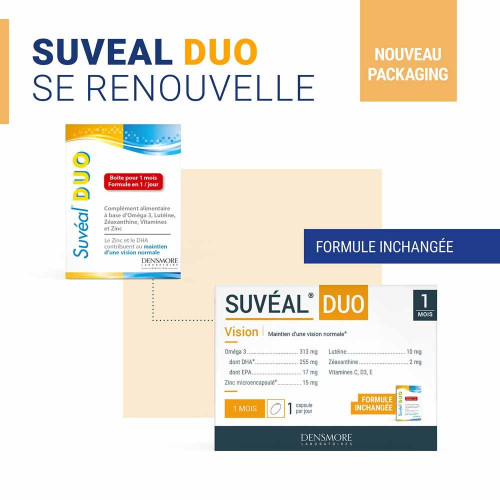 Suvéal Duo Capsules Concentrées 30 Capsules
