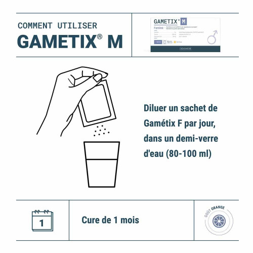 Densmore Gametix M 30 Sachets - Boost Fertilité Masculine