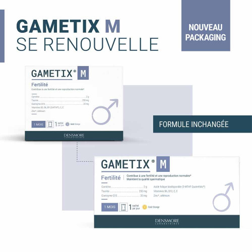 Densmore Gametix M 30 Sachets - Boost Fertilité Masculine