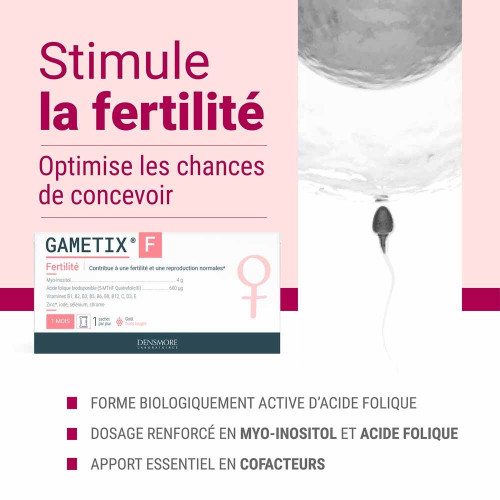 Densmore Gametix F 30 Sachets pour Fertilité Féminine