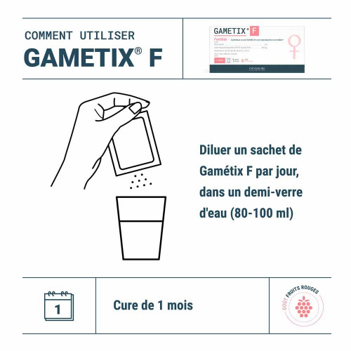 Densmore Gametix F 30 Sachets pour Fertilité Féminine