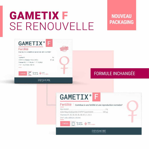 Densmore Gametix F 30 Sachets pour Fertilité Féminine
