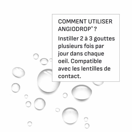 Angiodrop Densmore 15ml - Soulage Yeux Secs et Fatigués