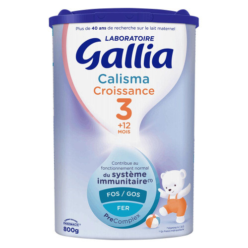 GALLIA Lait Calisma Croissance 1 an 800g - Soutien Immunitaire