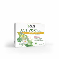 ARKOPHARMA Activox Pastilles Menthe Eucalyptus 24 - Adoucit la gorge