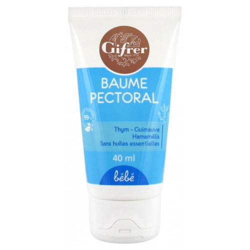 GIFRER Baume Pectoral 40ml - Soulagement rapide sur