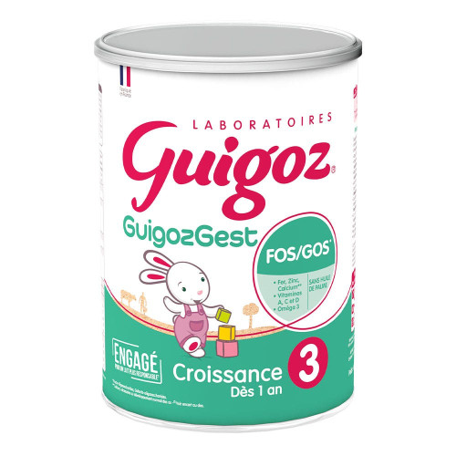 GUIGOZ Croissance Fibres 800g - Alimentation Enfant 3 ans