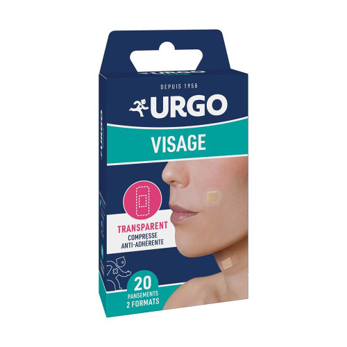 Urgo Spécial Visage 20 Pansements Discrétion et Protection - Pharma360