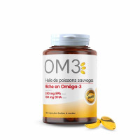 Isodisnatura OM3 120 Capsules - Soutien Cardiaque avec Omega 3