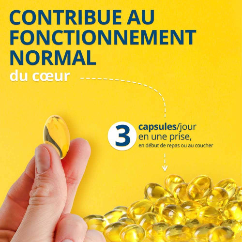 Isodisnatura OM3 120 Capsules - Soutien Cardiaque avec Omega 3
