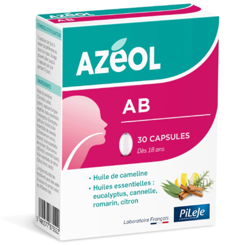 PILEJE Azéol AB - 30 Capsules Boost Immunité et Défenses