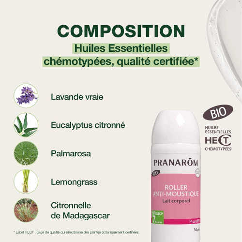 PRANAROM Prana BB Roller Anti-Moustique Bio 30ml