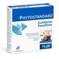 Pileje Phytostandard Aubépine 30 Comprimés - Sommeil Apaisant