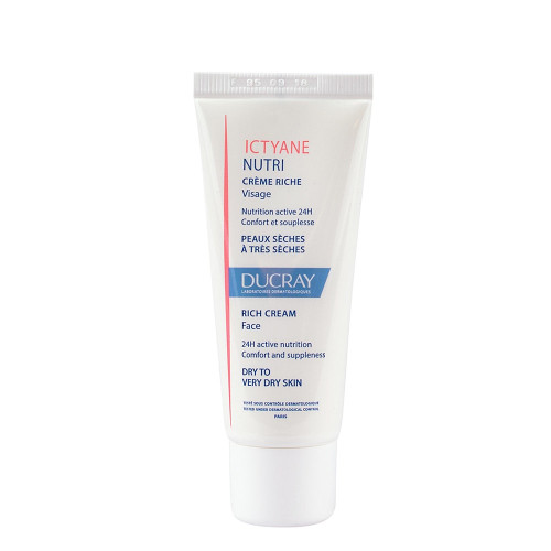 Ducray Ictyane Nutri Crème Riche 40ml - Hydrate et Nourrit