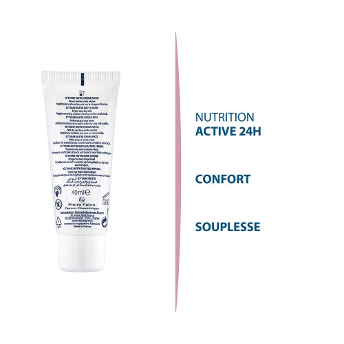 Ducray Ictyane Nutri Crème Riche 40ml - Hydrate et Nourrit