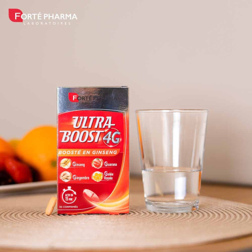 Forte Pharma Vitalité 4G Ultra Boost - 30 Comprimés Énergisants