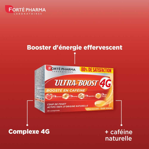 Forte Pharma Vitalité 4G Ultra Boost 20 Comprimés