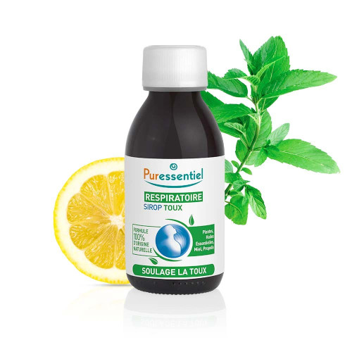 Puressentiel Sirop Toux 125ml - Apaise et Hydrate