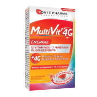 Forte Pharma MultiVit'4G Energie 30 Comprimés - Boost Quotidien