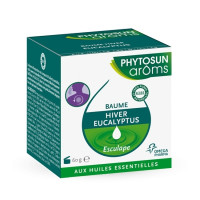 Phytosun Aroms Baume Hiver Eucalyptus 60g - Confort Poitrine Dos Nuque