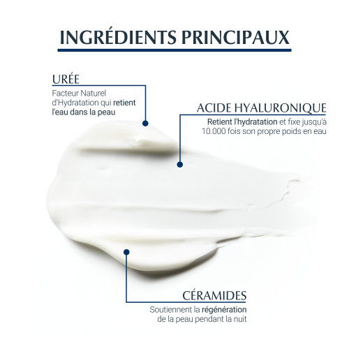 Eucerin Hyaluron-Filler Soin Nuit 50ml - Hydrate et Régénère