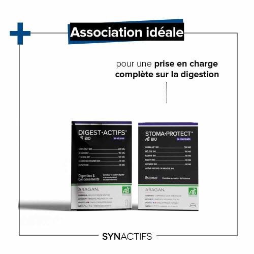 SynActif Digestactifs 30 gélules pour confort digestif optimal