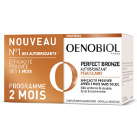 Oenobiol Perfect Bronze 2x30 Capsules - Hâle Intense Peau Claire