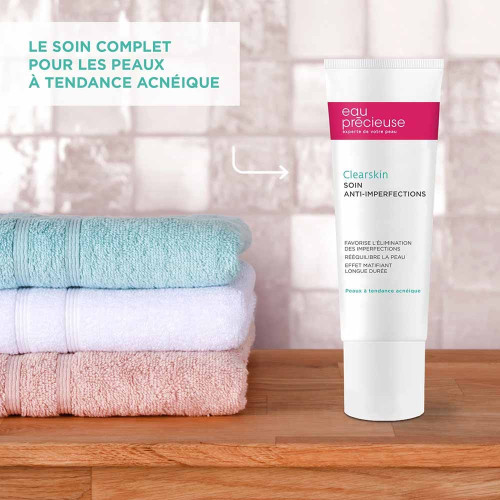 Eau Précieuse Clearskin 50ml - Soin Anti-Imperfections Matifiant